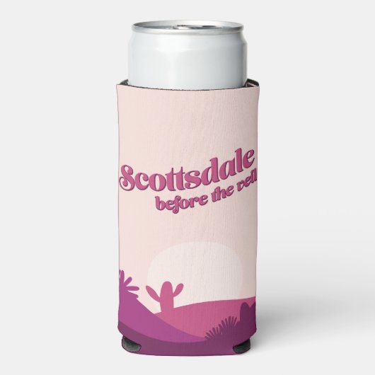 デザートサンセットスコッツデールバチェロレッテ スリム缶クーラー (Seltzer正面)