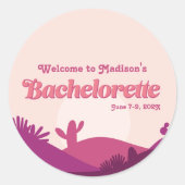 デザートサンセットバチェロレッテ ラウンドシール (正面)