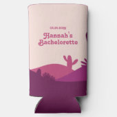 デザートサンセットパーム春バチェロレッテセルツァーカ スリム缶クーラー (裏面)