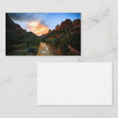 デザートサンセットワイルドリバーウォーク 名刺 (正面/裏面)