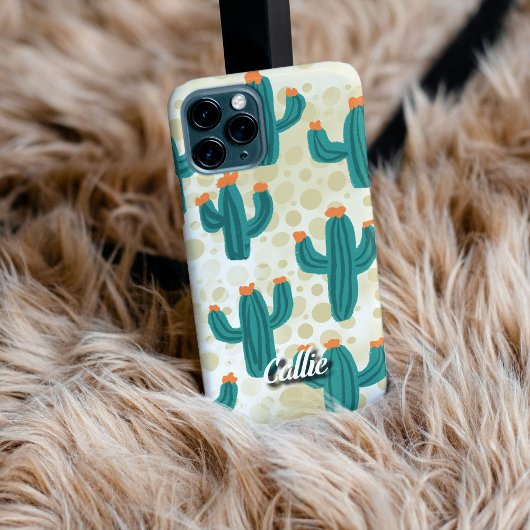 デザートサンドサボテン - アーティスティックフォンケース iPhoneケース