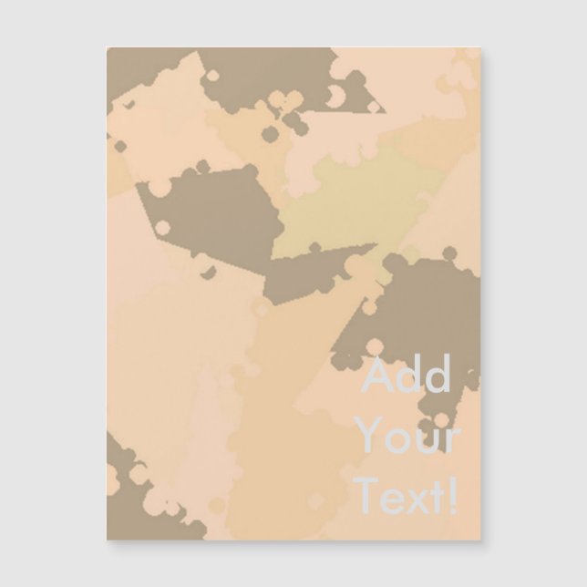 デザートサンド迷彩柄 (正面)