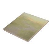 デザートサンライズモーニングサギーブラシトレイル抽象芸術 タイル (側面)