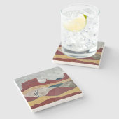 デザートサンライズ ストーンコースター (横)