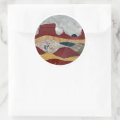 デザートサンライズ ラウンドシール (バッグ)