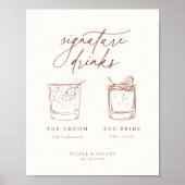 デザートシエナのシグネチャードリンク ポスター (正面)