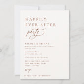 デザートシエナハッピーエバーアフターパーティー 招待状 (正面)