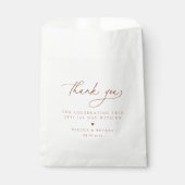 デザートシエナ結婚ミニマリスト フェイバーバッグ (正面)