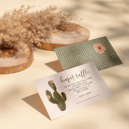 デザートシックおむつラッフル エンクロージャーカード