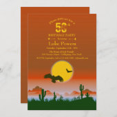 デザートシーン招待状 招待状 (正面/裏面)