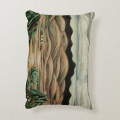 デザートシーンbyマルスデン・ハートリーヴィンテージファインアート アクセントクッション (裏面(縦))