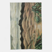 デザートシーンbyマルスデン・ハートリーヴィンテージファインアート キッチンタオル (縦)