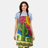 デザートジャイアントエプロン エプロン (着用した状態)