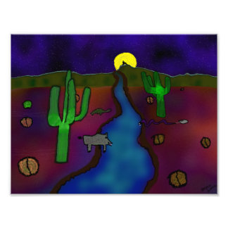 デザートスケッチ フォトプリント           