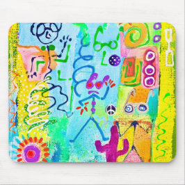 デザートスティックゾンビマウスパッド マウスパッド