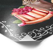 デザートステーション |結婚の黒板 フォトプリント            (角)