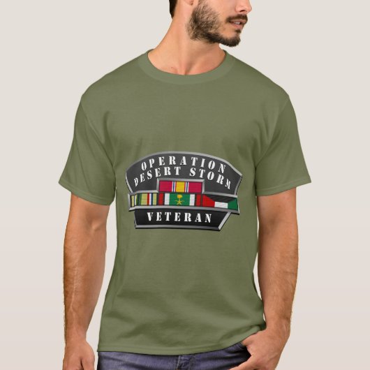 デザートストームのベテラン Tシャツ (正面)