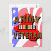 デザートストーム軍退役軍人 ポストカード (正面/裏面)