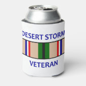 デザートストーム退役軍人 缶クーラー (缶裏面)