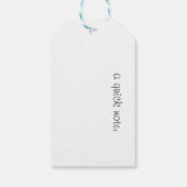 デザートスピリット、ウォターカラーのロードランカスタムナー ギフトタグ (裏面)