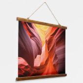 デザートスロットカラフルキャニオン， Vs 2 吊り下げ型タペストリー (傾斜あり)