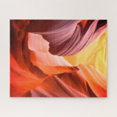 デザートスロットキャニオンまたはあなたの写真 ジグソーパズル (横)