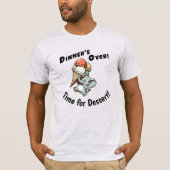デザートタイムです Tシャツ (正面)