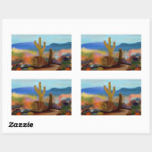 デザートタペストリーステッカー 長方形シール (シート)