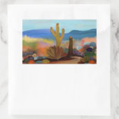 デザートタペストリーステッカー 長方形シール (バッグ)