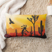 デザートダンス・オブ・ココペリ ランバークッション (ブランケット)