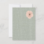 デザートチックベイビーシャワー サンキューカード (裏面)