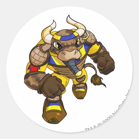 デザートチーム失ったキャプテン2 ラウンドシール (正面)