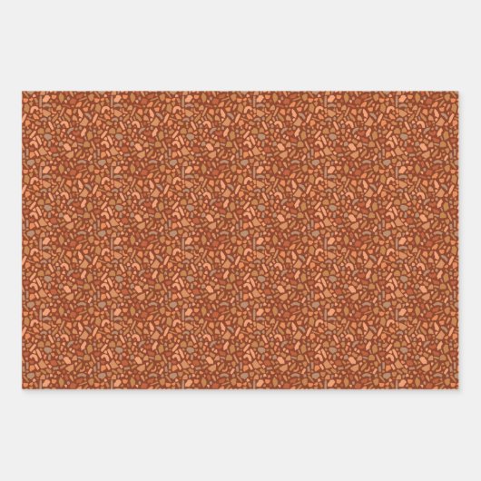 デザートテラゾバイエポキ ラッピングペーパーシート (正面)