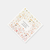 デザートテラ結婚ッツォ スタンダードカクテルナプキン (角)