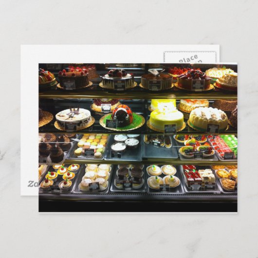 デザートディスプレイケース ポストカード (正面/裏面)