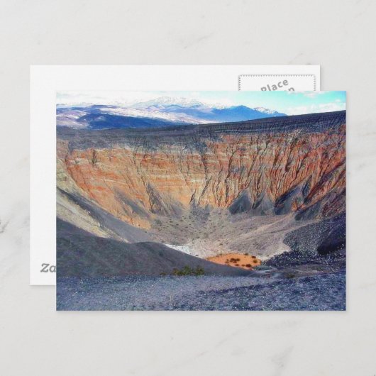 デザートデスバレーウベブクレーター ポストカード (正面/裏面)