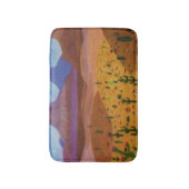 デザートドリームズカラーペンシルスケッチ バスマット (正面縦)