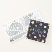 デザートドードル |商品焼いたレシピ |名前 ノートブック (内部)