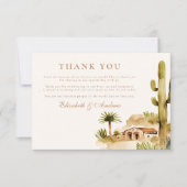 デザートハシ結婚エンダスタイル サンキューカード (正面)