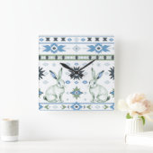 デザートハーレス スクエア壁時計 (ホーム)