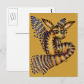 デザートバルピ飛んでいるックス ポストカード (正面/裏面)