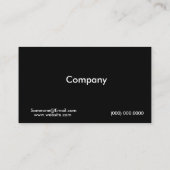 デザートバードロードランナーアリゾナ州の地図 名刺 (裏面)