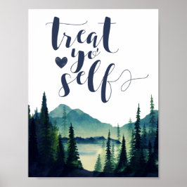 デザートバー結婚サインのポスター ポスター