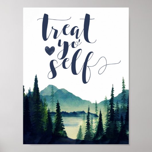 デザートバー結婚サインのポスター ポスター (正面)