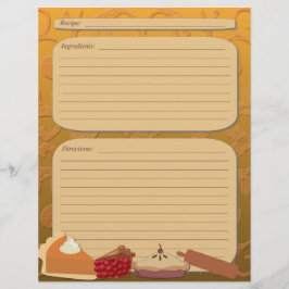 デザートパイテーマオレンジレシピ