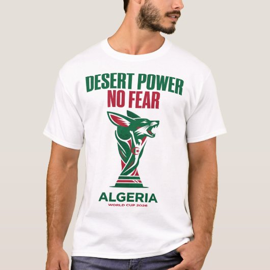 デザートパワー 無所畏怖 Tシャツ (正面)