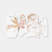 デザートパンパスグラスボホブライダルシャワー フェイバーボックス (折り畳みなし)