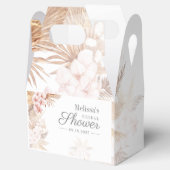 デザートパンパスグラスボホブライダルシャワー フェイバーボックス (オープン)