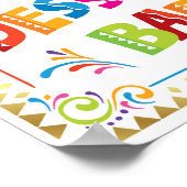 デザートパーティーフェスタパーティーサインプリント ポスター (角)