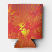 デザートパームズデザイン 缶クーラー (正面)